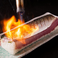 料理メニュー写真 炙り鯖の棒寿司
