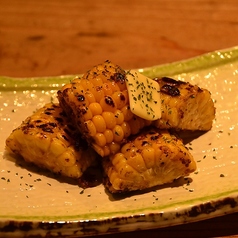トウモロコシのバター炒め