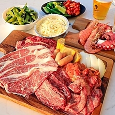 黒毛和牛×海鮮×チーズフォンデュの極上プレミアムBBQ