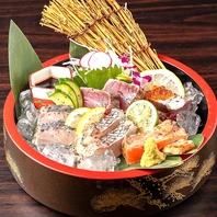 【※刺身なのに焼く！？】いのうえ名物！「炙り鮮魚」