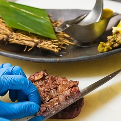 厚切り牛タンの炙り(２枚)