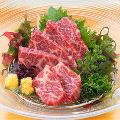 上馬刺し