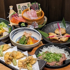 千里中央海鮮食堂 はなれ おーうえすとのコース写真
