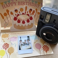 ★誕生日、記念日におけるサービス（※誕生月期間限定）