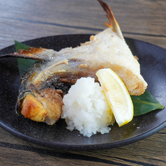 ブリかまの塩焼き/鮭ハラスのいくらのせ