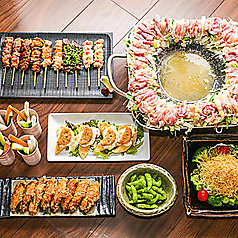 名古屋コーチンの翠翔 福井駅前店のコース写真