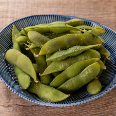 藁焼き燻製枝豆