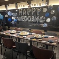 【店内の装飾可】誕生日や記念日を華やかにお祝い♪