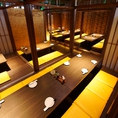 宴会最大なんと75名様までＯＫ！人数に合わせた個室に必ずご案内致します！京橋で飲み会、宴会を個室でいただける居酒屋となっております！