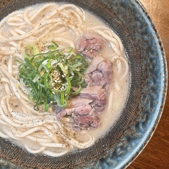 鴨だし白湯そば