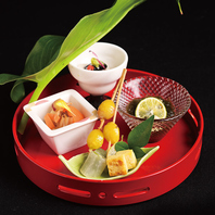 四季に応じて楽しめる、コースをご用意