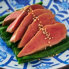 名物特濃ニラレバ刺し