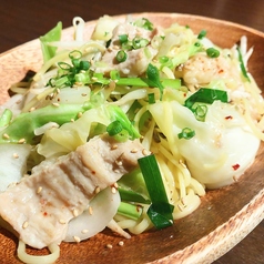 ホルモン焼きそば