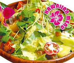 ハワイアンスパムシーザーサラダ