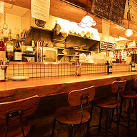 カウンターもおすすめです