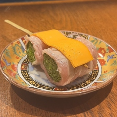 レタスチーズ肉巻き