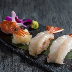 赤海老の握り