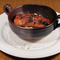 うなぎとアスパラガスの玄米リゾット