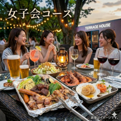 知立ビアガーデン TERRACE HOUSE テラスハウスのコース写真