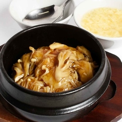 きのこのあんかけチャーハン
