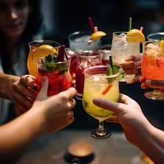 カクテル・サワー等幅広くご用意♪お得な飲み放題も◎