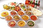 カレー&ナン又はライスが食べ放題のコースは2時間制なのでゆっくりとお食事をお楽しみいただけます♪