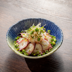 水蛸の薬味おろしポン酢