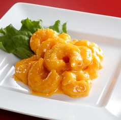 小海老のピリ辛マヨネーズ和え　　　　　