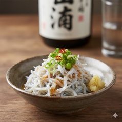 生シラス花菱ポン酢
