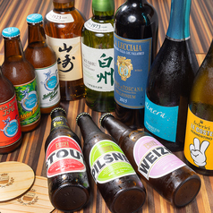 ◆10種ほどのクラフトビール！