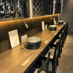 カウンター席×6席