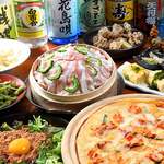 飲み放題付宴会コースは3500円からご用意！本格的な沖縄料理と九州料理をお楽しみ下さい。