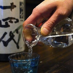 種類豊富な日本酒、焼酎、ウイスキーをお愉しみください