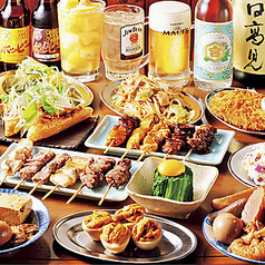 No1アジアン屋台村のコース写真