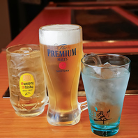 料理にあった各種、お酒を取り揃えております！