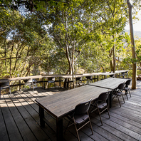 ワンちゃんもご一緒に◎