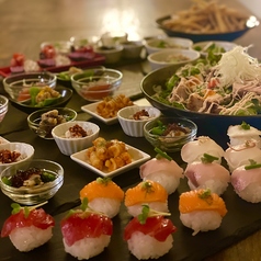 創作和食ト旨シ酒 Puff ball パフボールのコース写真