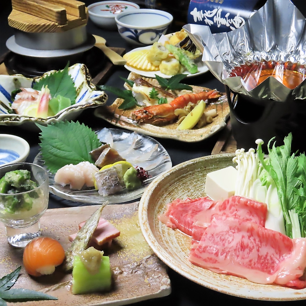 地元愛媛の食材を使ったご当地コースをご賞味ください。