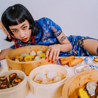 手作りの点心は多彩なラインナップでご用意◎