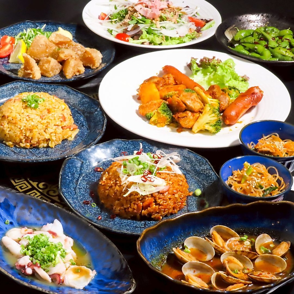 海鮮以外のメニューも充実。懇親会や宴会はぜひ当店をご利用ください。