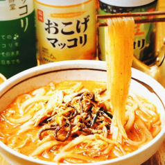 ユッケジャンうどん