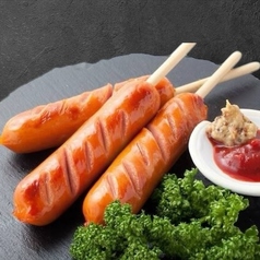 チョリソー/串付きフランクフルト/厚切りベーコン