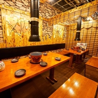 最大20名までご利用可能の宴会個室をご用意