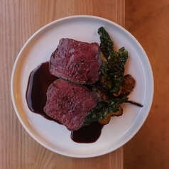 和牛イチボのロースト　赤ワインソース　