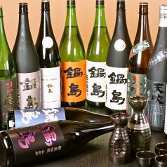 【日本酒】希少な銘柄も豊富に取り揃えています。