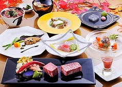 鉄板焼創作ダイニング極のコース写真