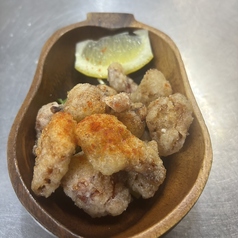 人気のタコの唐揚げ
