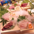 料理メニュー写真&nbsp;地頭鶏　お刺身盛り合わせ