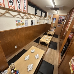 団体様でのご利用なら、店舗貸切も可能です！周りを気にせず、仲間内だけで大いに盛り上がるプライベートなご宴会が叶います◎人数やご予算、プランなど、まずは幹事様のお悩みをお気軽にご相談ください。最適なプランをご提案します！