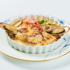 シーフードドリア